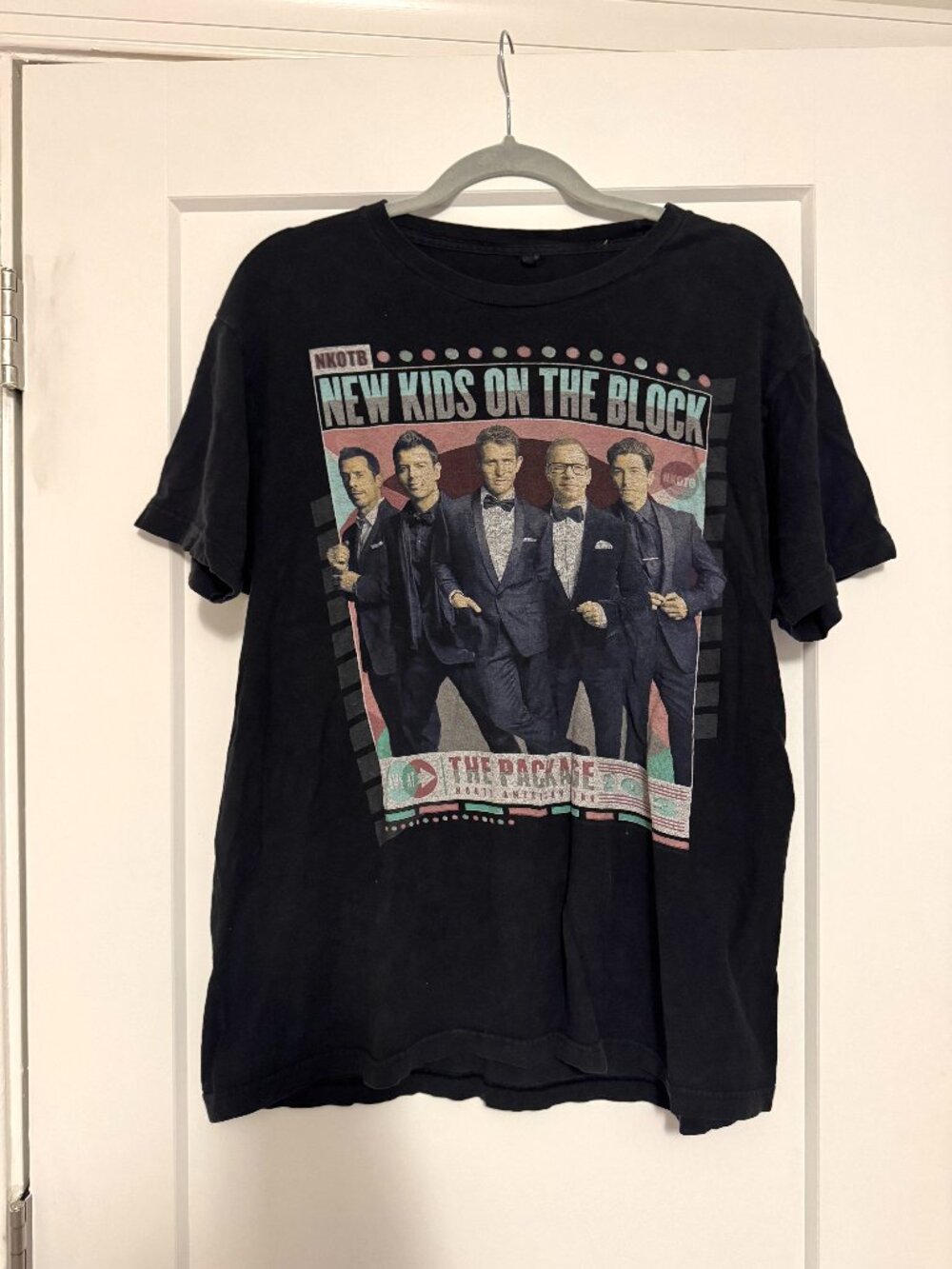 New Kids on the Block NKOTB 2013 Tour T-Shirt Band Tee L